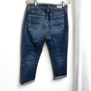 AG Adriano Goldschmied Mari High Rise Crop Straight Leg Jeans Size 31